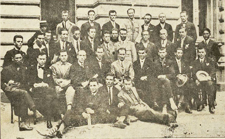 Федерален съвет на БНСФ в София, юли 1925 г.