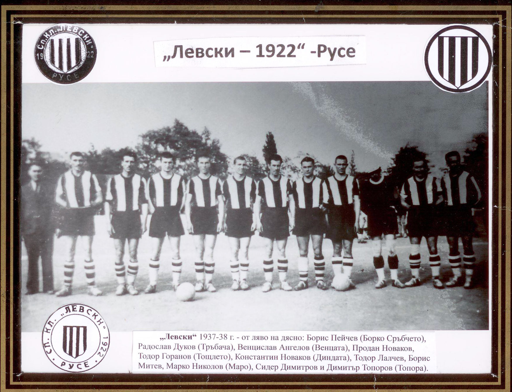 Левски (Русе) - сезон 1937/38